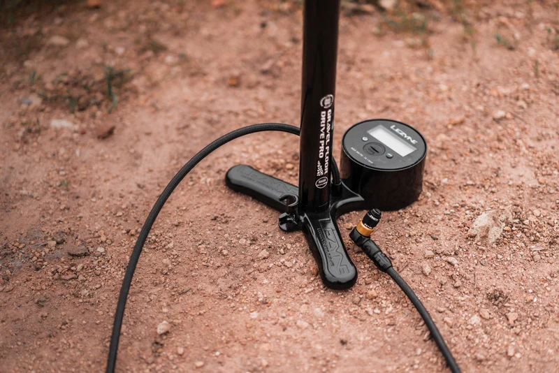 Lezyne Floor Gravel Digital Drive Pro Bike Floor Pump