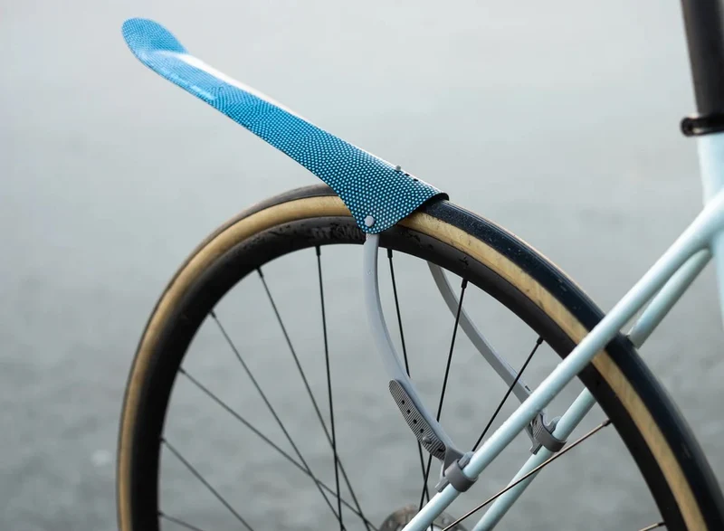 Ass Savers Win Wing Road Rear Fender - Blue Dots