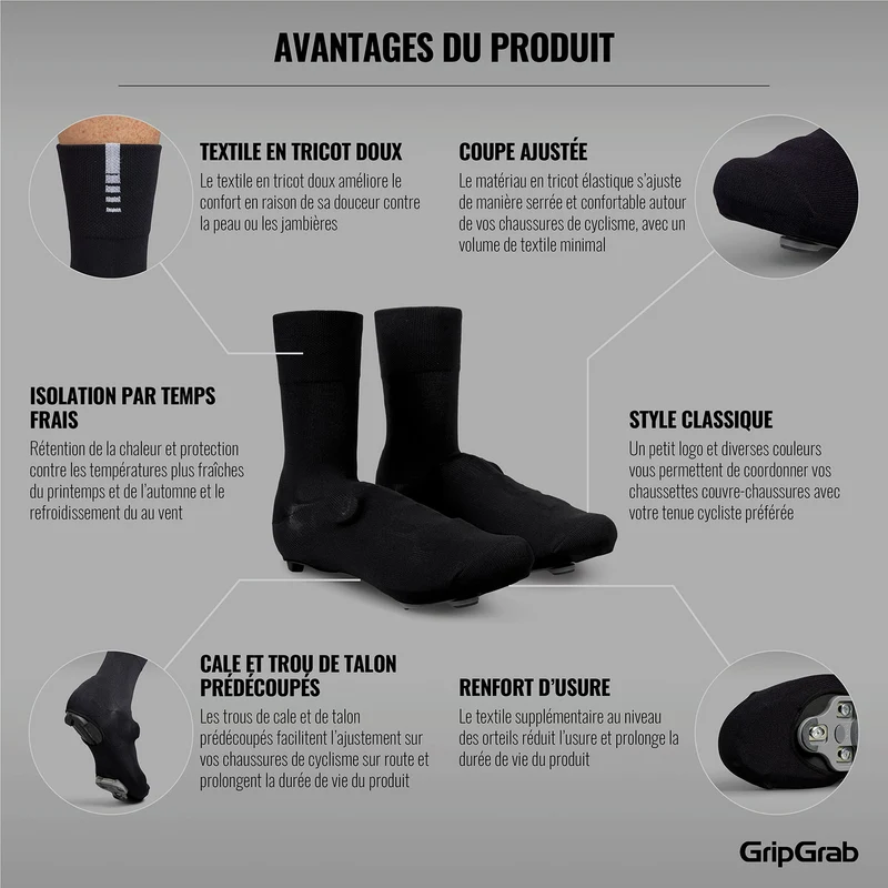 GripGrab Primavera cycling shoe cover socks