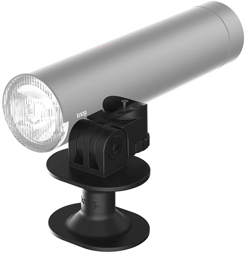 Helmet holder for Knog PWR bike light