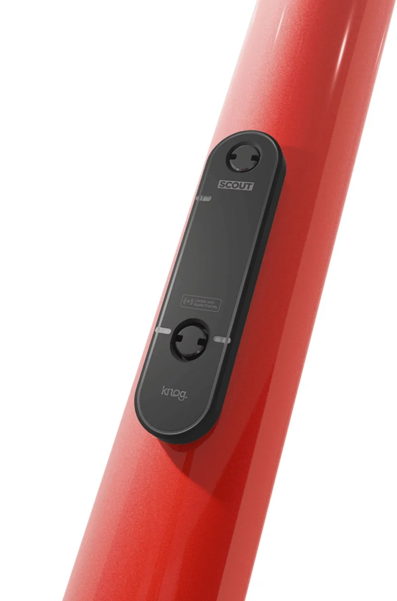 Bike GPS tracker with Knog Scout alarm