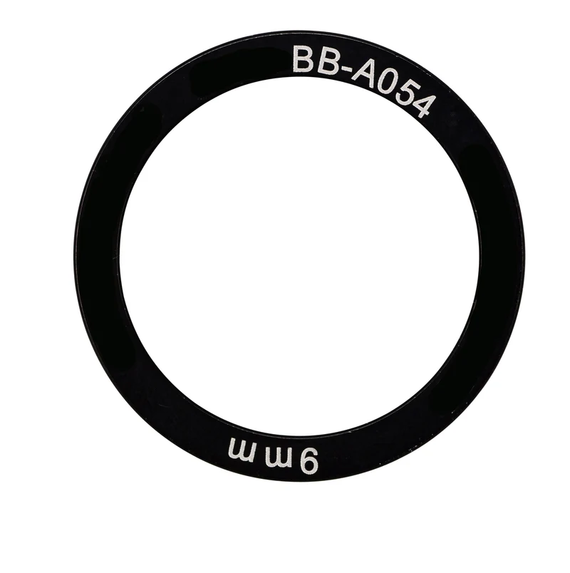 2x Spacer aluminium de boîtier de pédalier 38x30x9mm Elvedes