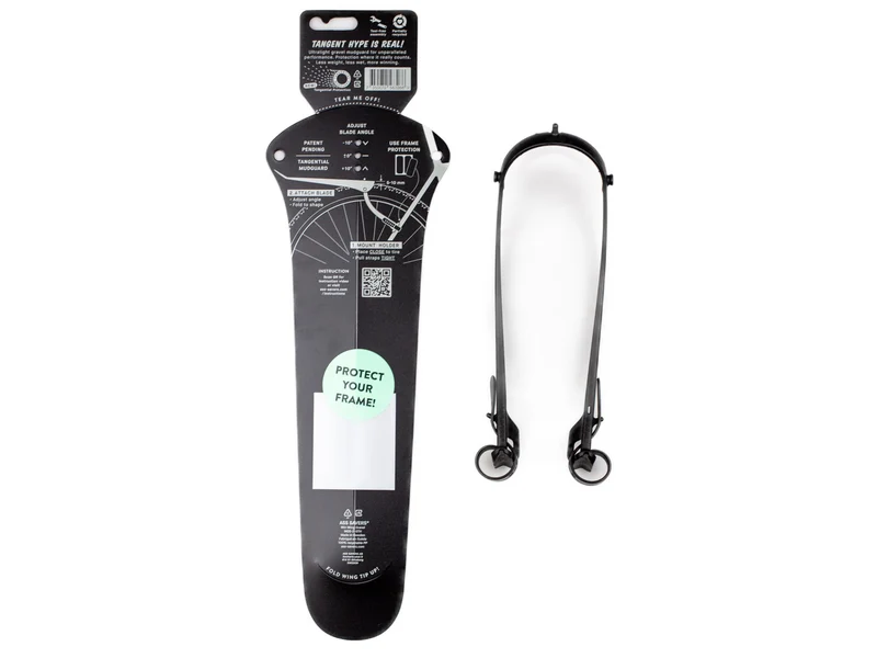 Ass Savers Win Wing Road Rear Fender - Stealth Black