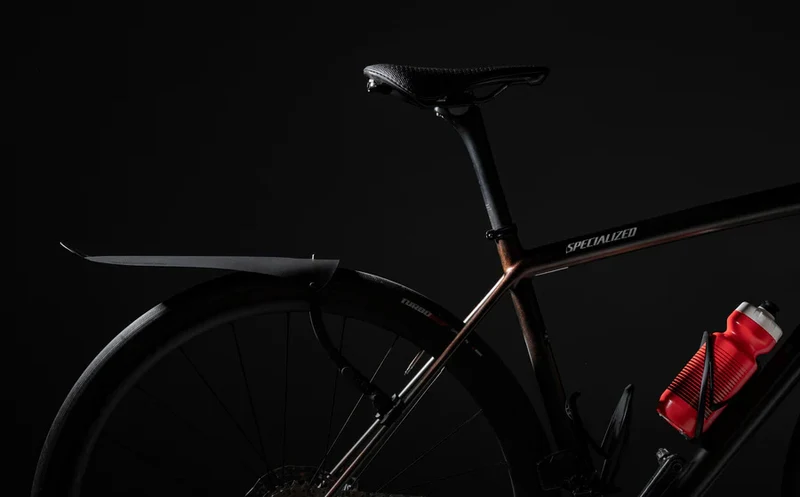 Ass Savers Win Wing Road Rear Fender - Stealth Black
