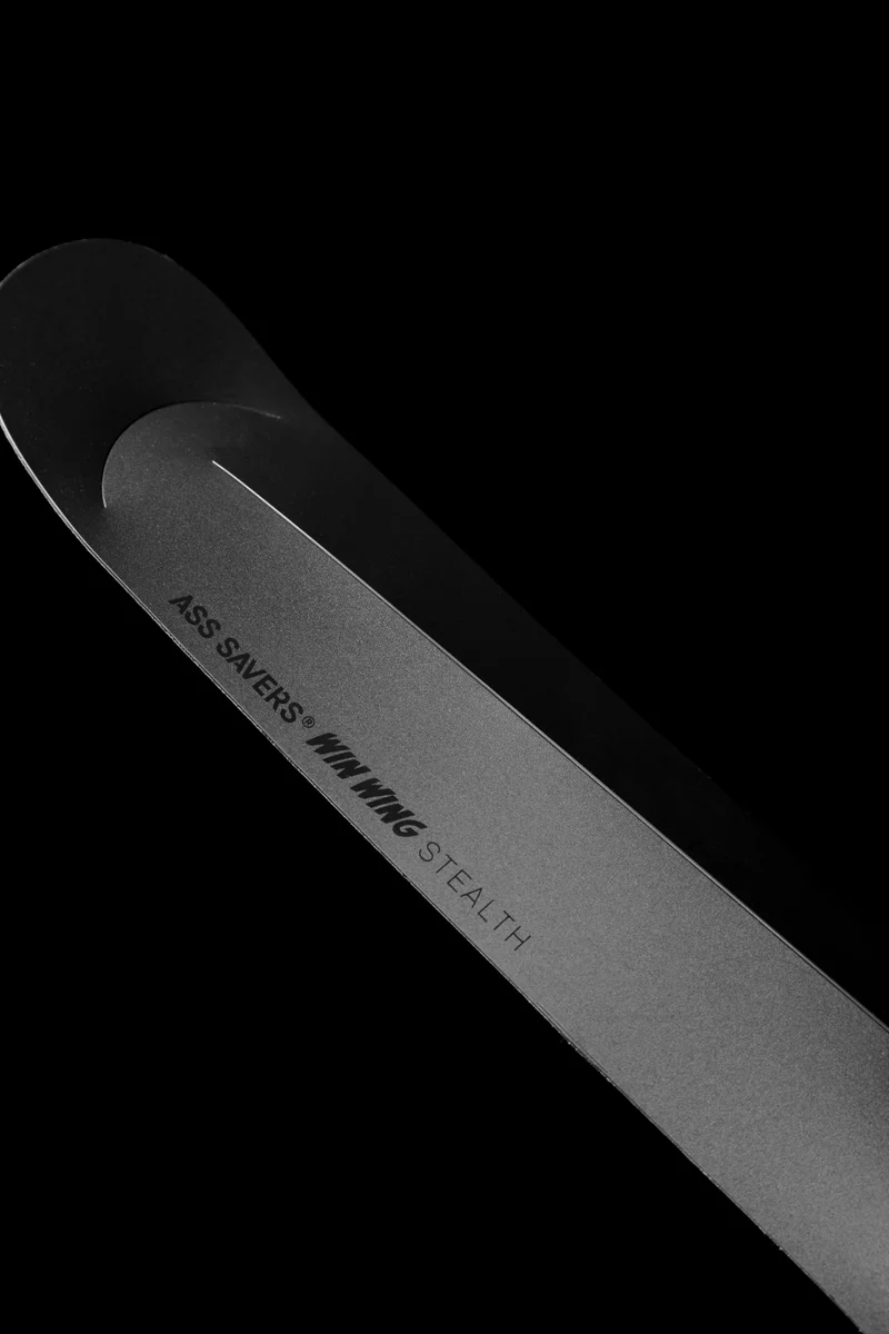 Ass Savers Win Wing Gravel Rear Fender - Stealth Black