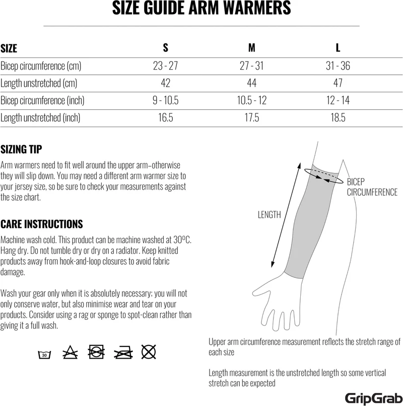 GripGrab AquaRepel 2 water-repellent cycling sleeves