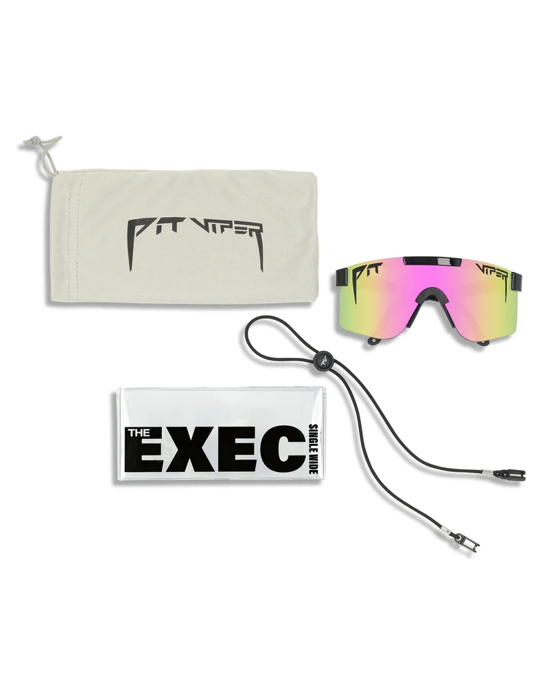 Pit Viper The Originals Polarized Pink Sunglasses