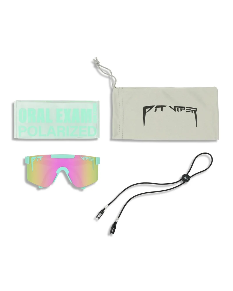 Pit Viper The Originals Polarized Pink Sunglasses