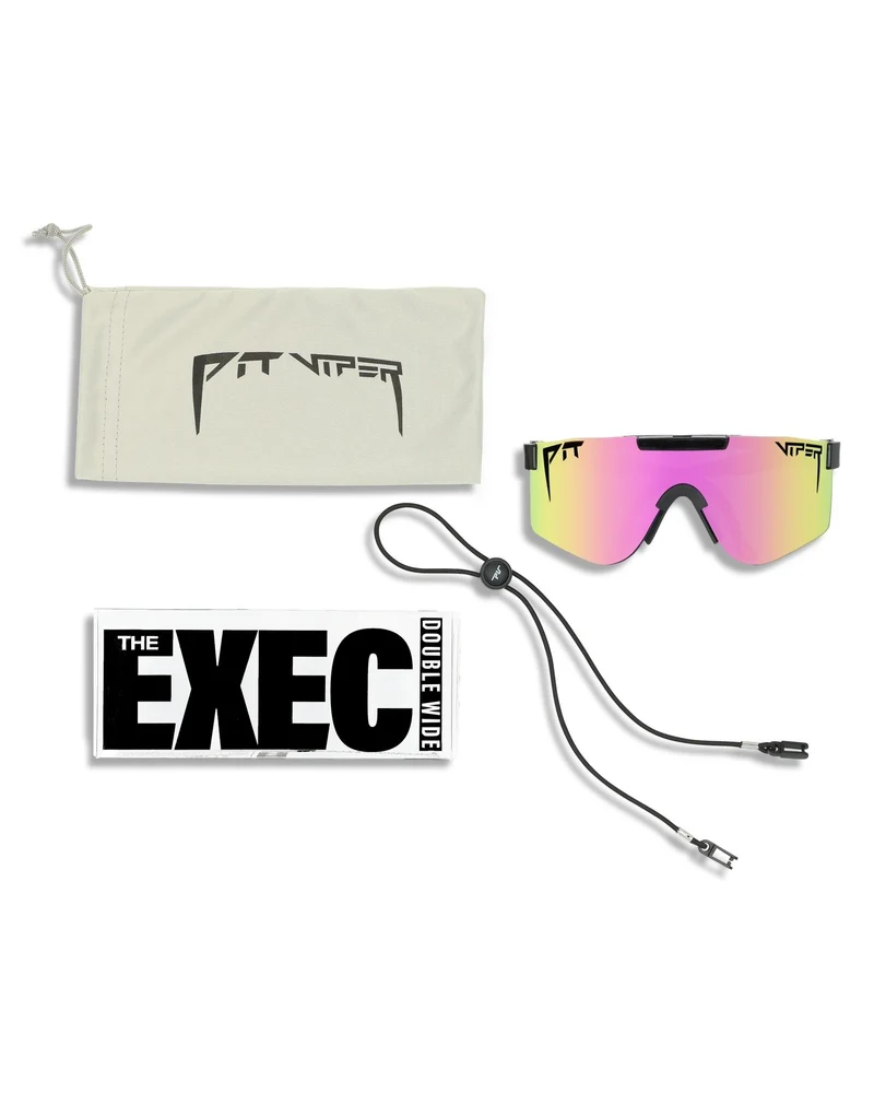 Pit Viper The Originals Polarized Pink Sunglasses