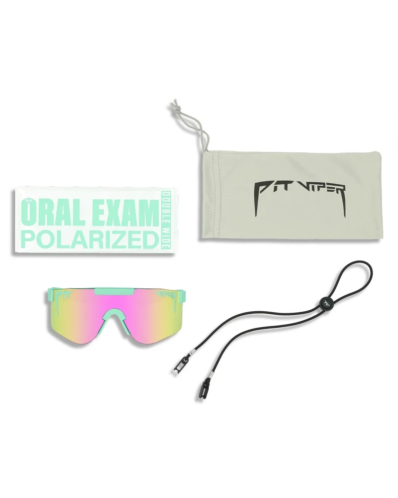 Pit Viper The Originals Polarized Pink Sunglasses