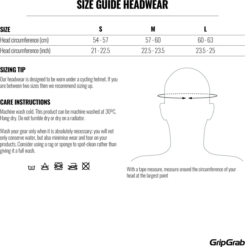 GripGrab winter windproof thermal cycling hat