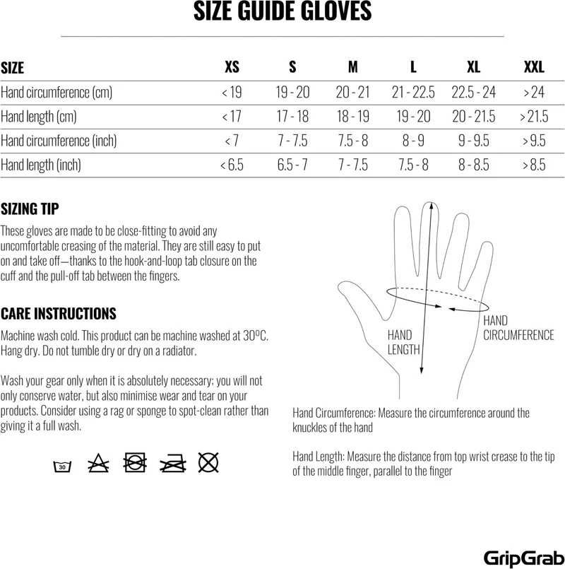 GripGrab Ride RC Lite Padded Cycling Mitts