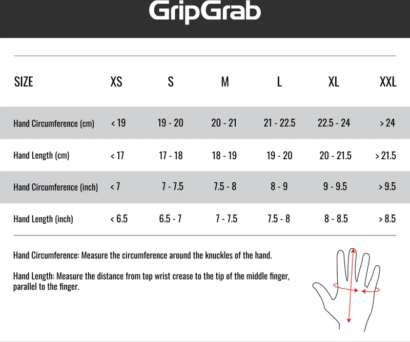 GripGrab Ride RC Lite Padded Cycling Mitts