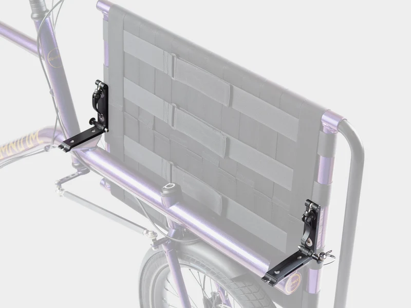 Tilting support for Omnium front platform