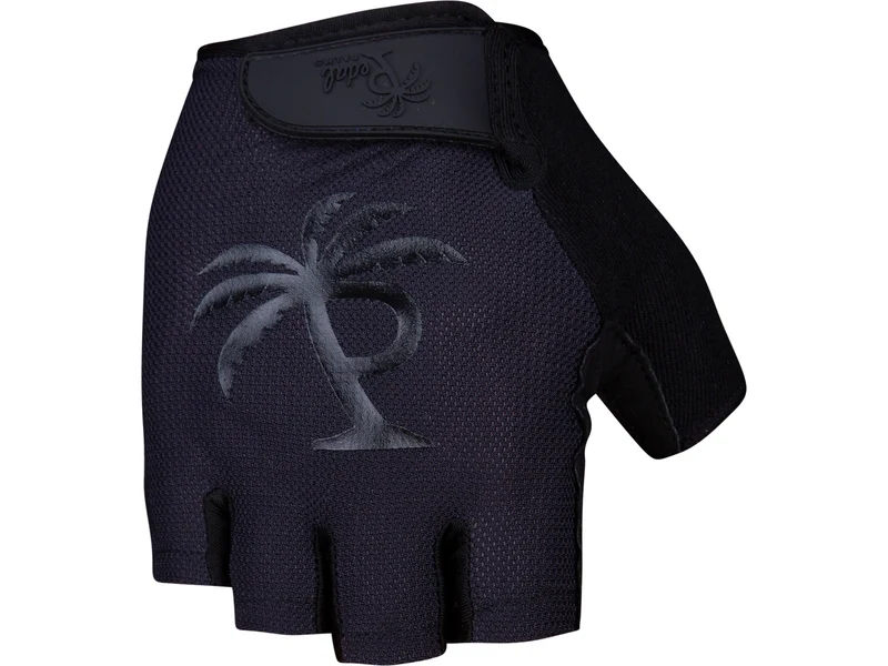 Pedal Palms Midnight Cycling Mittens