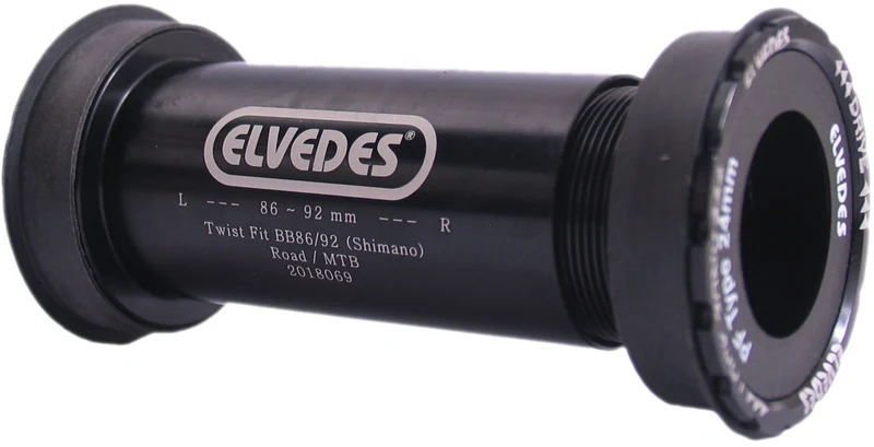 Boîtier de pédalier Elvedes BB86/92 Shimano