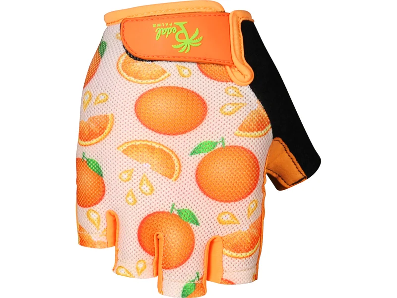 Pedal Palms Orange Crush cycling mitts