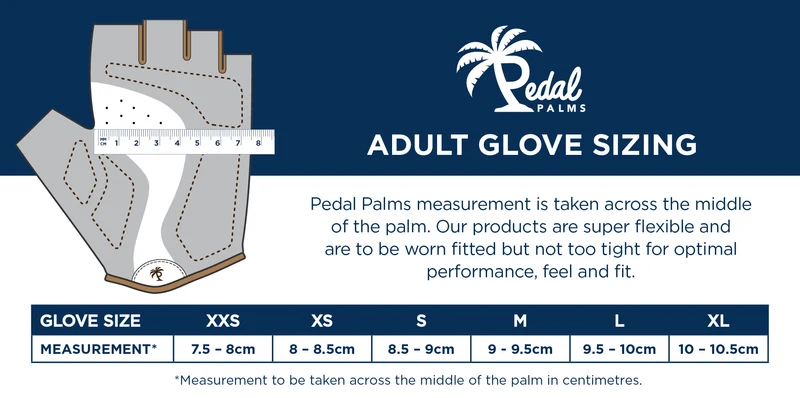 Pedal Palms Lawn Chair cycling mitts