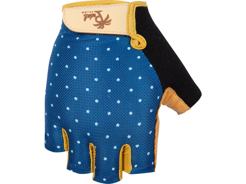 Pedal Palms Polka Cycling Mittens