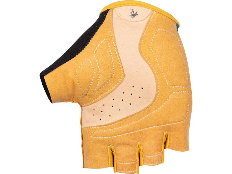 Pedal Palms Polka Cycling Mittens
