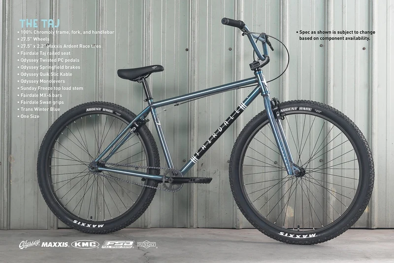 Fairdale Taj 27.5 BMX style bike