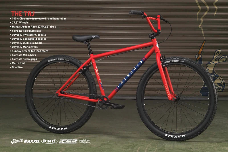 Fairdale Taj 27.5 BMX style bike