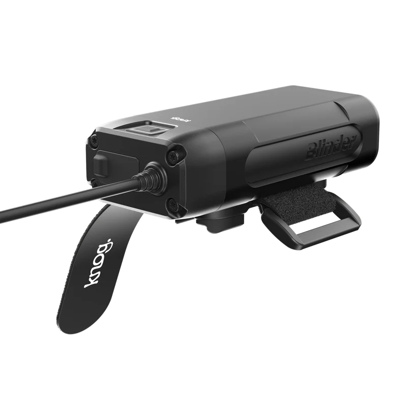 Knog Blinder X front bike light with external battery