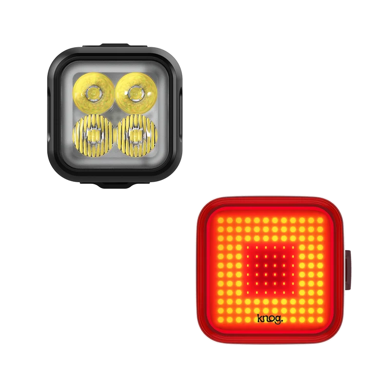 Knog Blinder Pro front and rear bike light combo