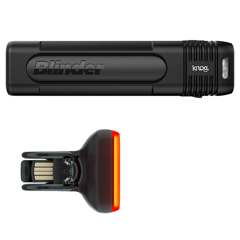 Knog Blinder Pro front and rear bike light combo