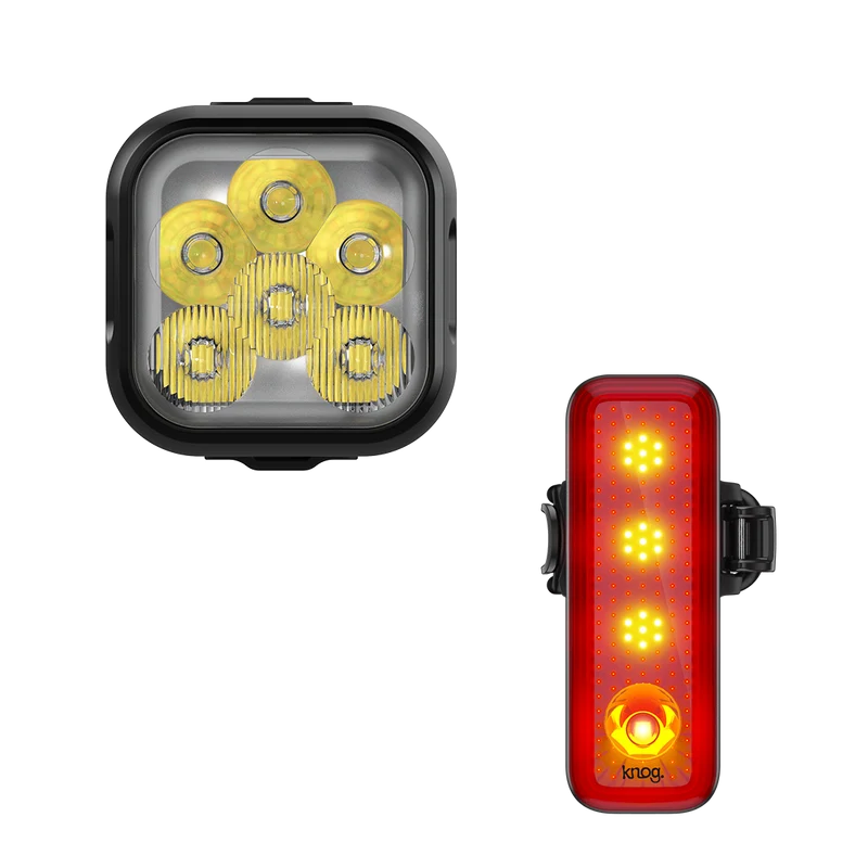 Knog Blinder Pro front and rear bike light combo