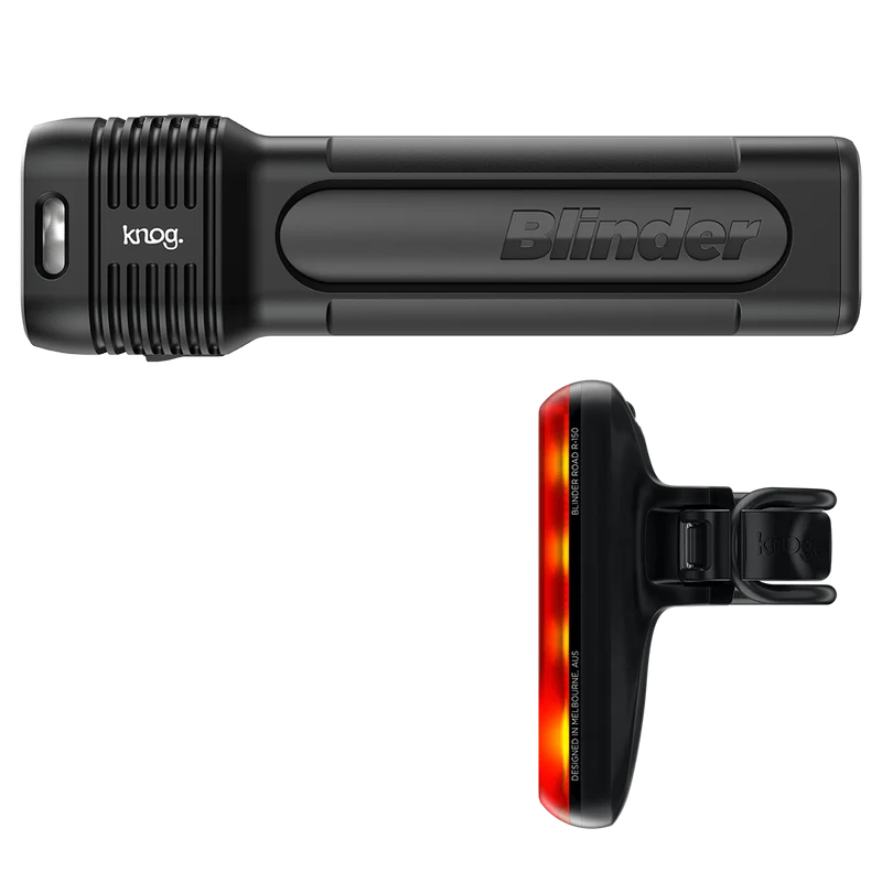 Knog Blinder Pro front and rear bike light combo