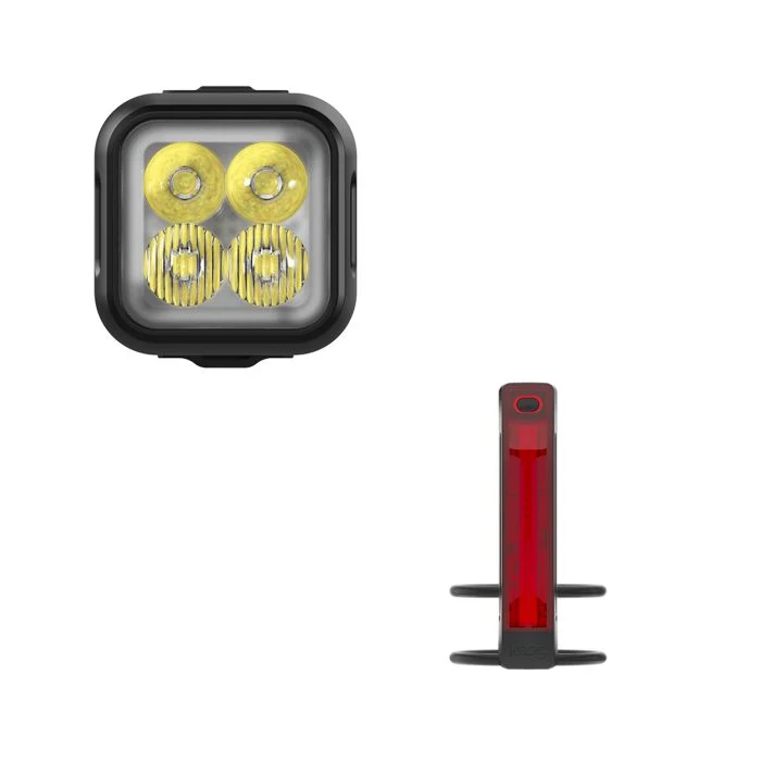 Knog Blinder Pro front and rear bike light combo
