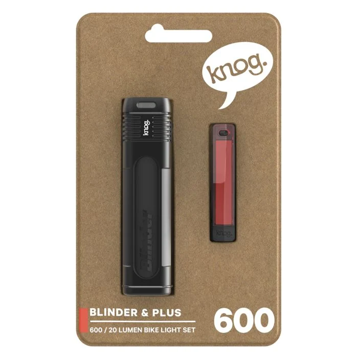 Knog Blinder Pro front and rear bike light combo