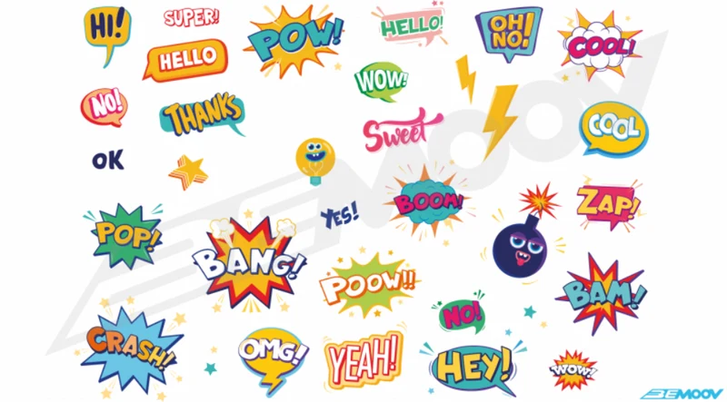 Bemoov bike stickers