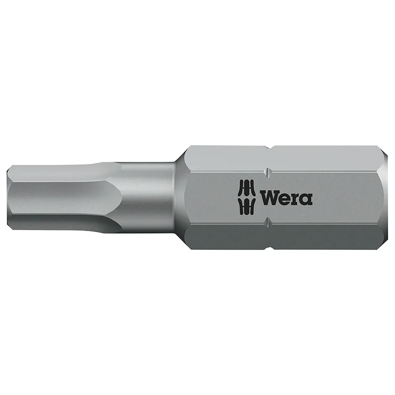 Embout Wera 840-1 Hex Plus Z 1-4 6 Pans-Allen 4 mm L 25 mm -Marque Allemande Pour Les Ateliers-