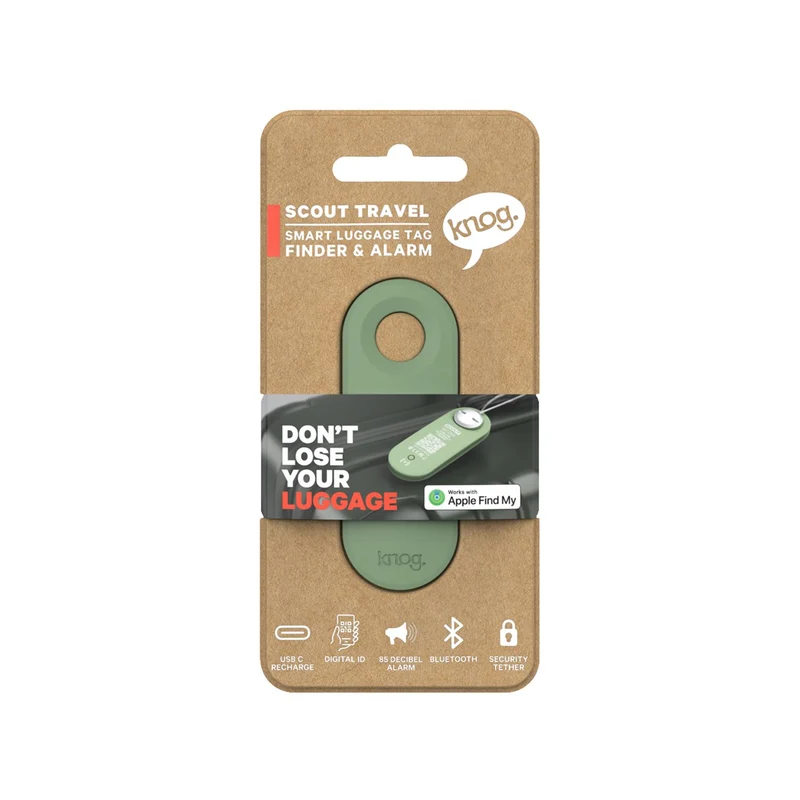 GPS tracker with alarm Knog Scout Travel