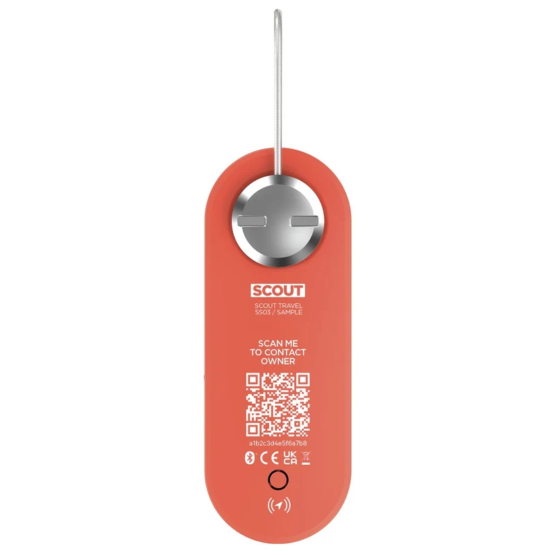 GPS tracker with alarm Knog Scout Travel