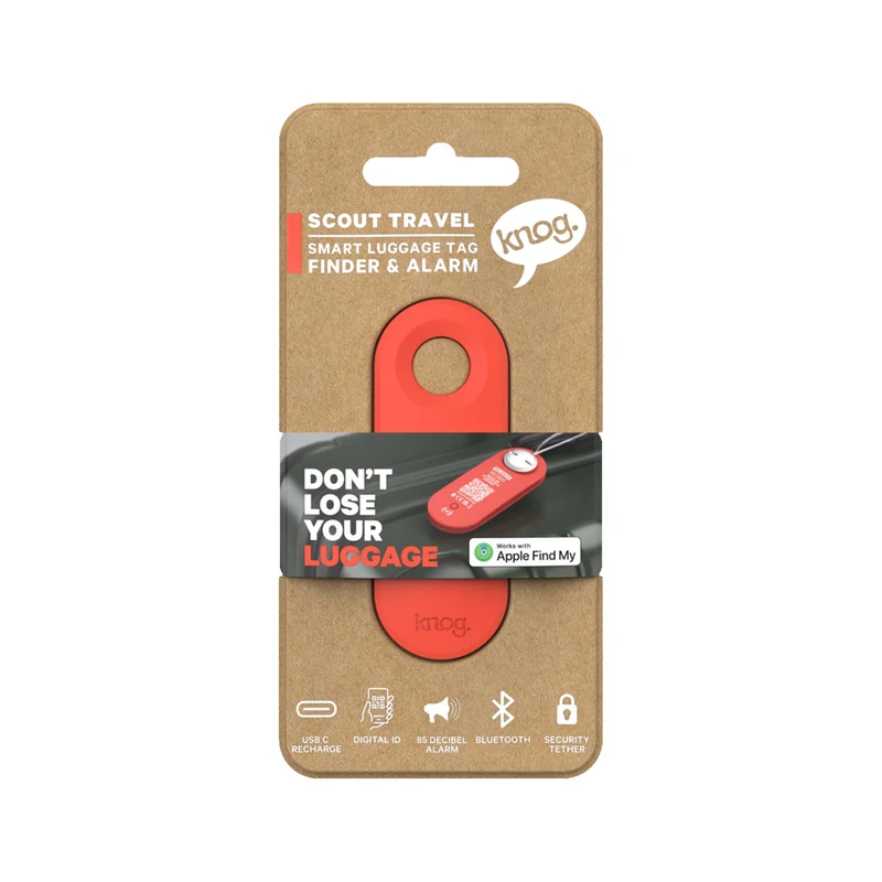 GPS tracker with alarm Knog Scout Travel