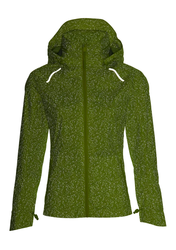 Basil Skane HiVis women's rain jacket