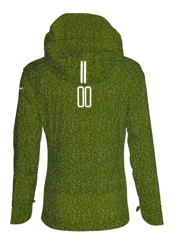 Basil Skane HiVis women's rain jacket
