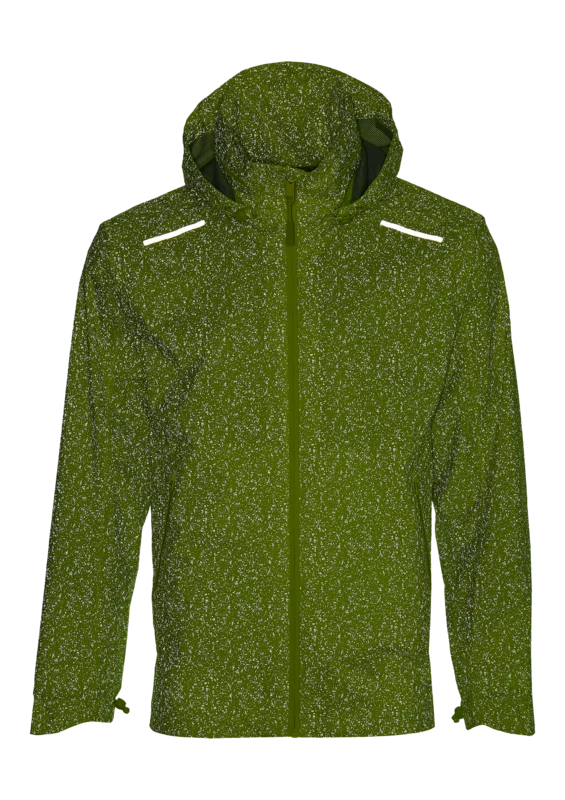Basil Skane HiVis women's rain jacket