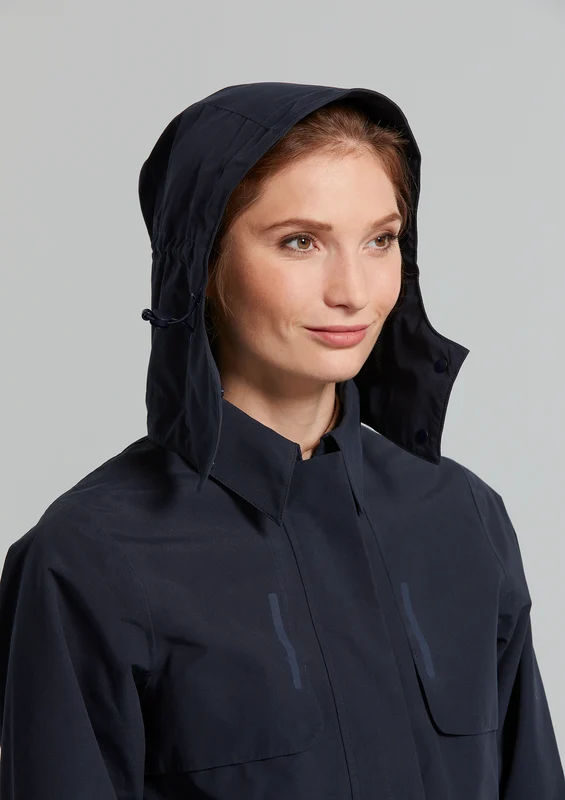 Basil Mosse women's rain trench coat