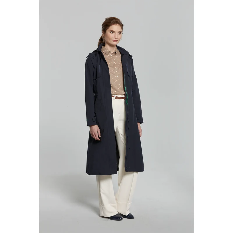 Basil Mosse women's rain trench coat