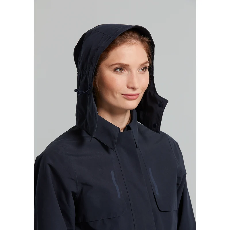Basil Mosse women's rain trench coat