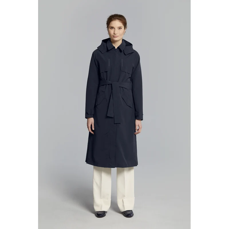 Basil Mosse women's rain trench coat
