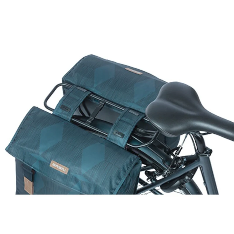 Basil Elegance double bike bag 40-49L