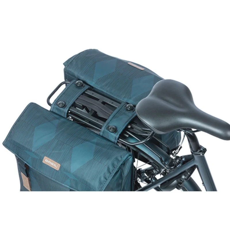 Basil Elegance double bike bag 40-49L