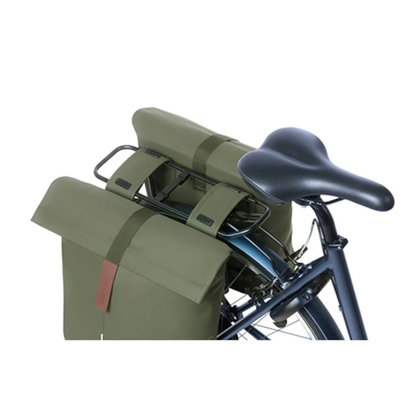 Basil City double bike bag 28-32L