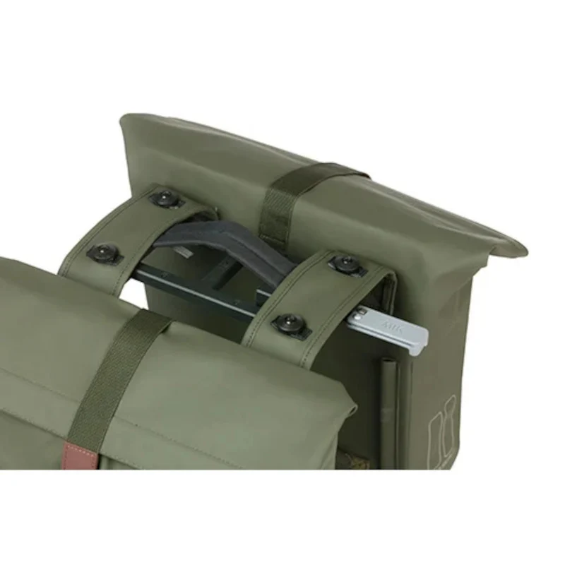 Basil City double bike bag 28-32L