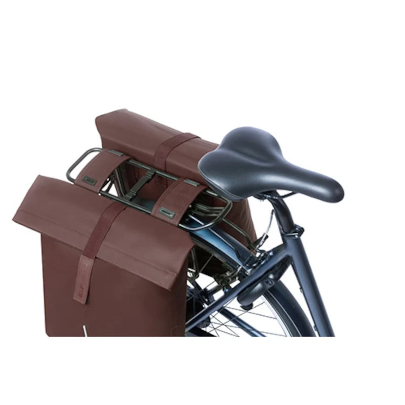 Basil City double bike bag 28-32L